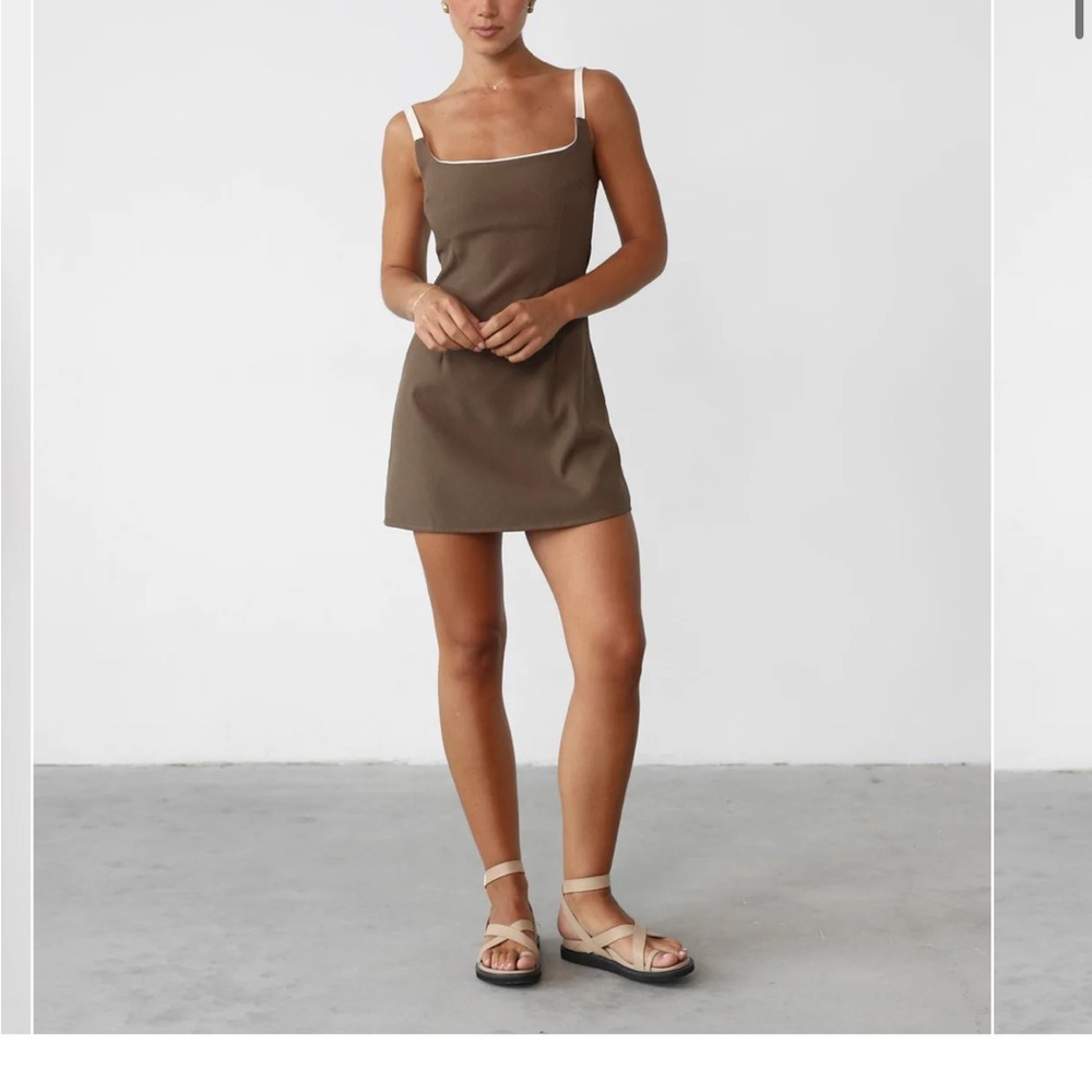 CHARCOAL Alistair Mini Dress